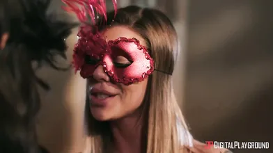Sexy Scissoring Masquerade w Karma RX & Willis
