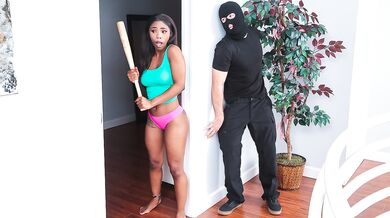 Home Invasion Turns Into Interracial Love-making Session