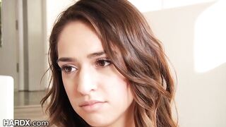 Black daddy fucks Latina teen
