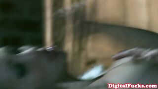 Japanese chicks enjoy eating each others sweet pussy