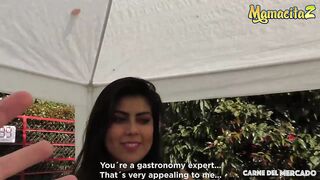 Old-ass Lemonade Stand Gal Picked up POV