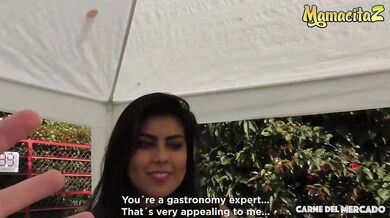 Old-ass Lemonade Stand Gal Picked up POV