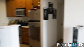 Sexy real estate agent Whitney Wright Falls for the oldest trick in the bag