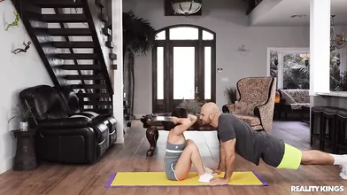 Reality Kings: Competitive Couples Sexercise With Leana Lovings and JMac On XPORN