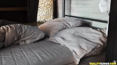 Bunk Bed Snoring gets Dude Laid w Cheater!