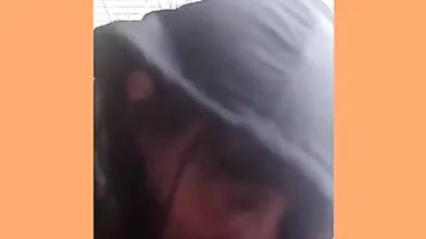Cock loving granny was caught on tape while she was sucking a big, black dick