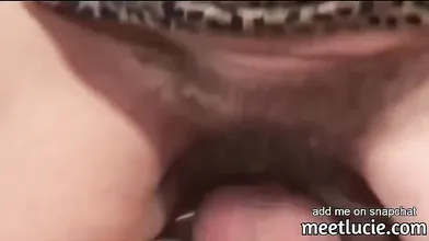 Horny granny is screaming from pleasure while getting her hairy pussy fucked harder than ever before