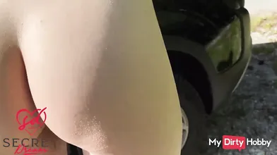 Outdoor Sex With Cute German Blonde