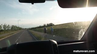 Cougar picks up Dad and Stepson