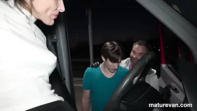 Cougar picks me up at a gas station