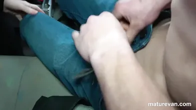 Fucking a hot cogar in a Dirty Van