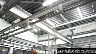 Teen hoe suck and fuck an old dick