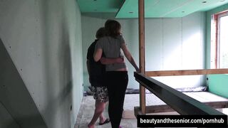Ultra sexy teen Alega gets fucked by old Udo