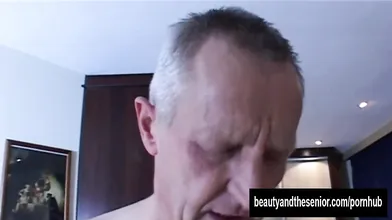 Blonde fuck old Paul