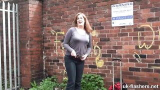 Lassie gets naked in public