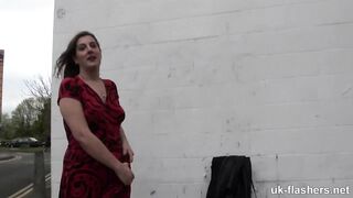 Lassie gets naked in public