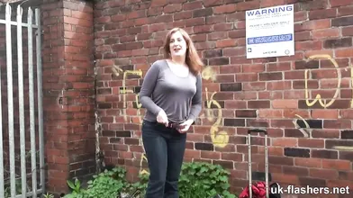 Lassie gets naked in public