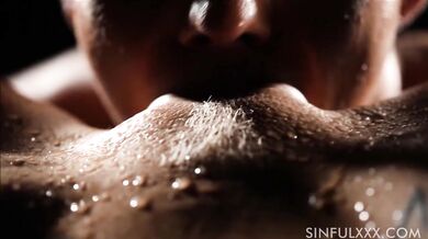 Sensual sex couple