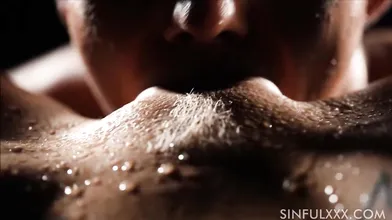 Sensual sex couple