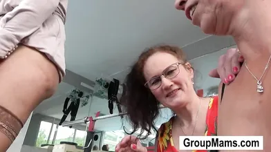 Granny Gym Orgy