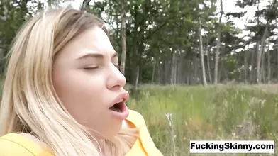 Skinny Lesbians in Nature