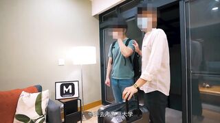 【国产】麻豆传媒 /丈夫的弟弟中出大嫂 / 吴梦梦 「预告」