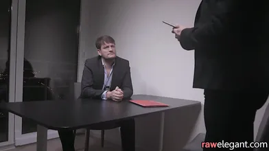 MILF babe assfucked during interrogation