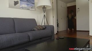 Massage eurobabe gets anally pounded