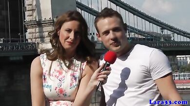 Pulled guy drills posh euro cougar