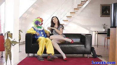 British glam mature cocksucking lucky clown