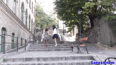 English milf plays with gorgeous babe