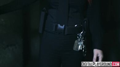 Blown Away: Sexy roughs up lesbian cell mate