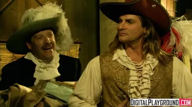 Classic Pirates 2: Jesse Jane and Belladonna in hot rough lesbian sex