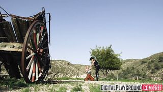 DigitalPlayground - Rawhide Scene 2 Jessa Rhodes, Misha Cross and Luke Hard