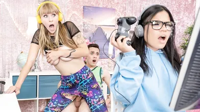 Reality Kings: Sexy Streamer Goes All The Way with Angel Youngs on XPORN