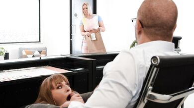 Brazzers: Ganging Up On The Secretary on XPORN
