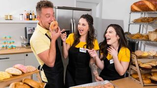 Brazzers: Biz Up Front, Party In the Back on XPORN with Maddy May and Lily Lou
