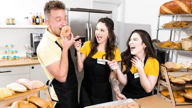 Brazzers: Biz Up Front, Party In the Back on XPORN with Maddy May and Lily Lou
