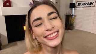 BJRAW Delilah Day's face gets drenched