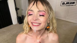 BJRAW Lilly Bell likes her eyed glued shut