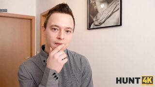 HUNT4K. Devoted girlfriend turns into a cheater and gets penetrated