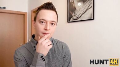 HUNT4K. Devoted girlfriend turns into a cheater and gets penetrated