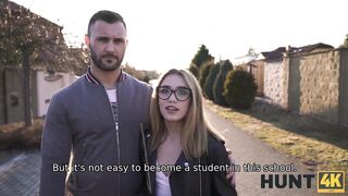 HUNT4K. Didnt Teach to Drive and Fucked Her