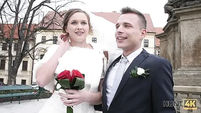 HUNT4K Attractive Czech bride spends first night with rich stranger