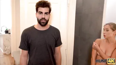 HUNT4K Rich stud gets access to twat of friends new GF using cash