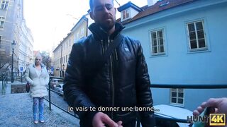HUNT4K Sissy Boy regarde comment son rendez-vous satisfait un autre homme