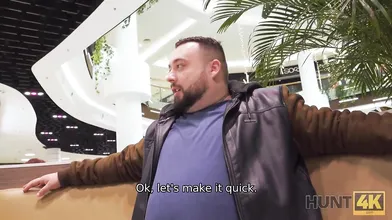 HUNT4K. Bf isnt against sex of his GF and rich stranger