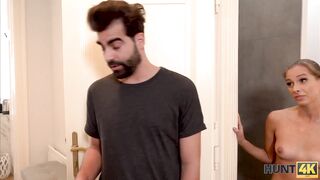 HUNT4K. Babe didnt expect bf would sell her cunt to the stranger
