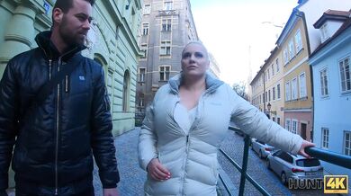 HUNT4K. Sissy boy is watching how his date satisfies another man
