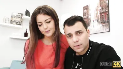 HUNT4K. Sweet ginger wants to get new vehicle but she should fuck